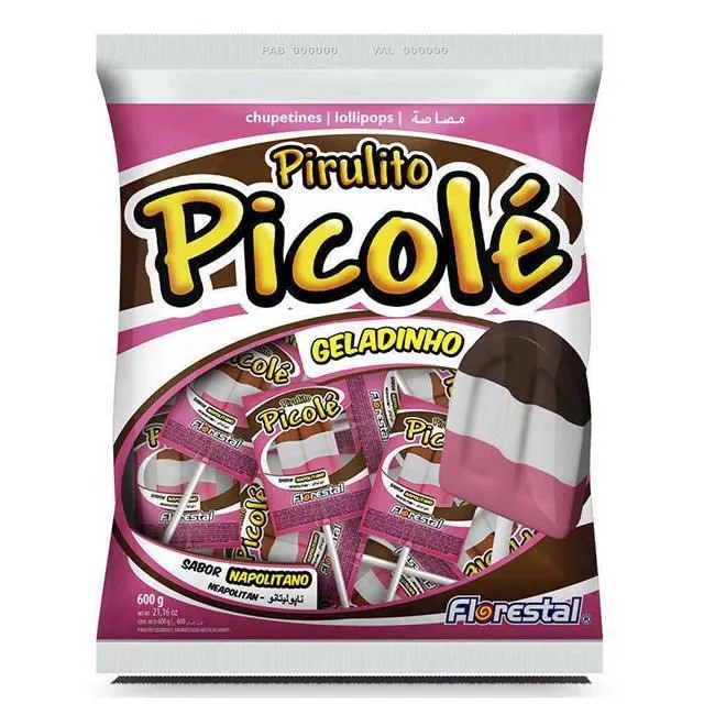 PIRULITO PICOLE NAPOLITA FLORESTAL 550 G