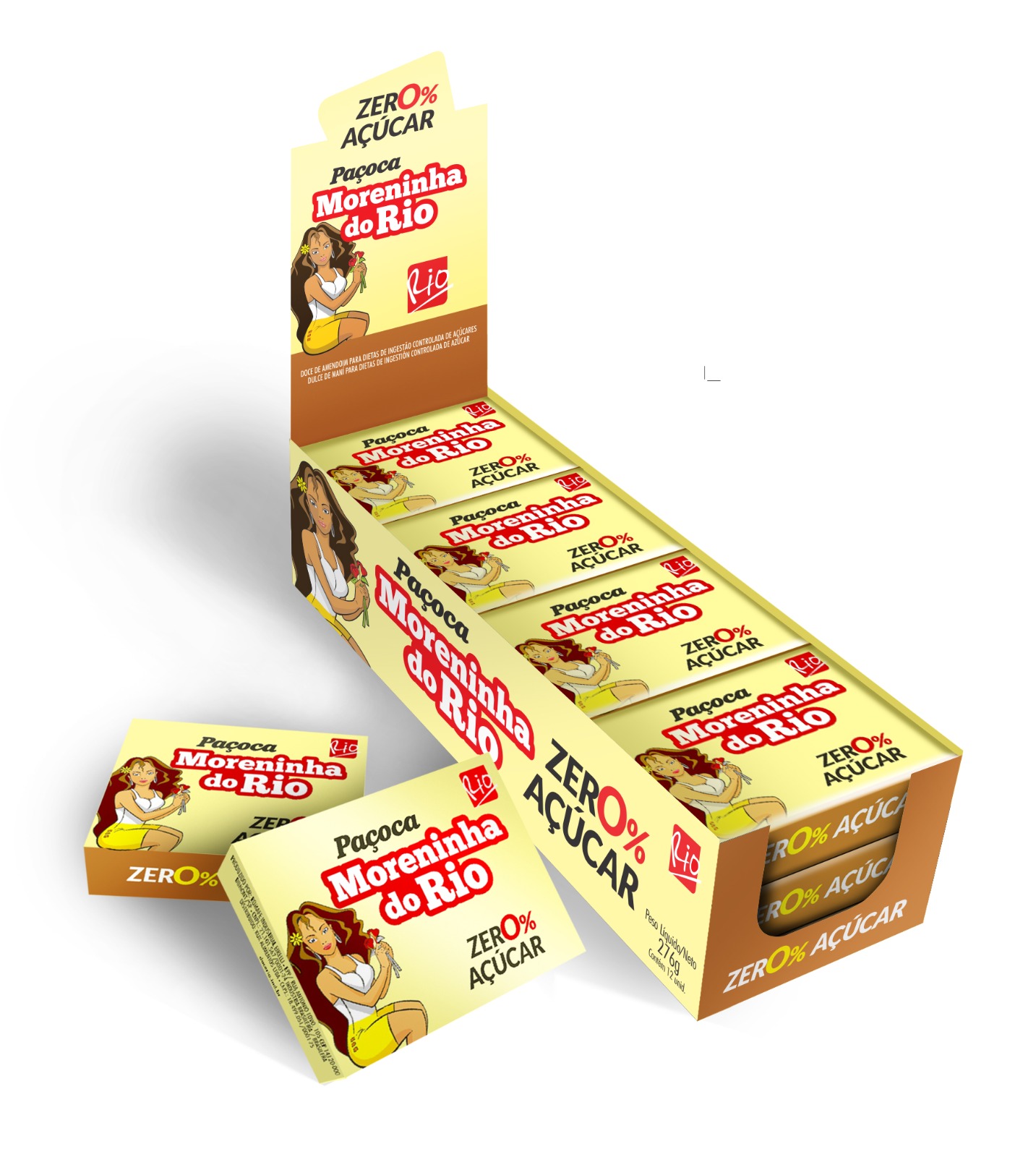 PACOCA MORENINHA RETANG ZERO 12X23G