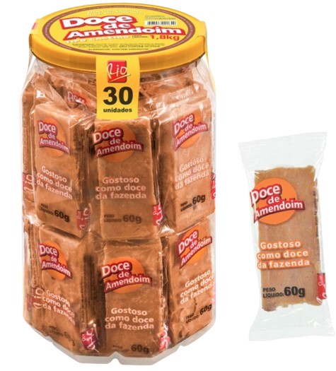 DOCE AMEND. MORENINHA POTE 30X60G