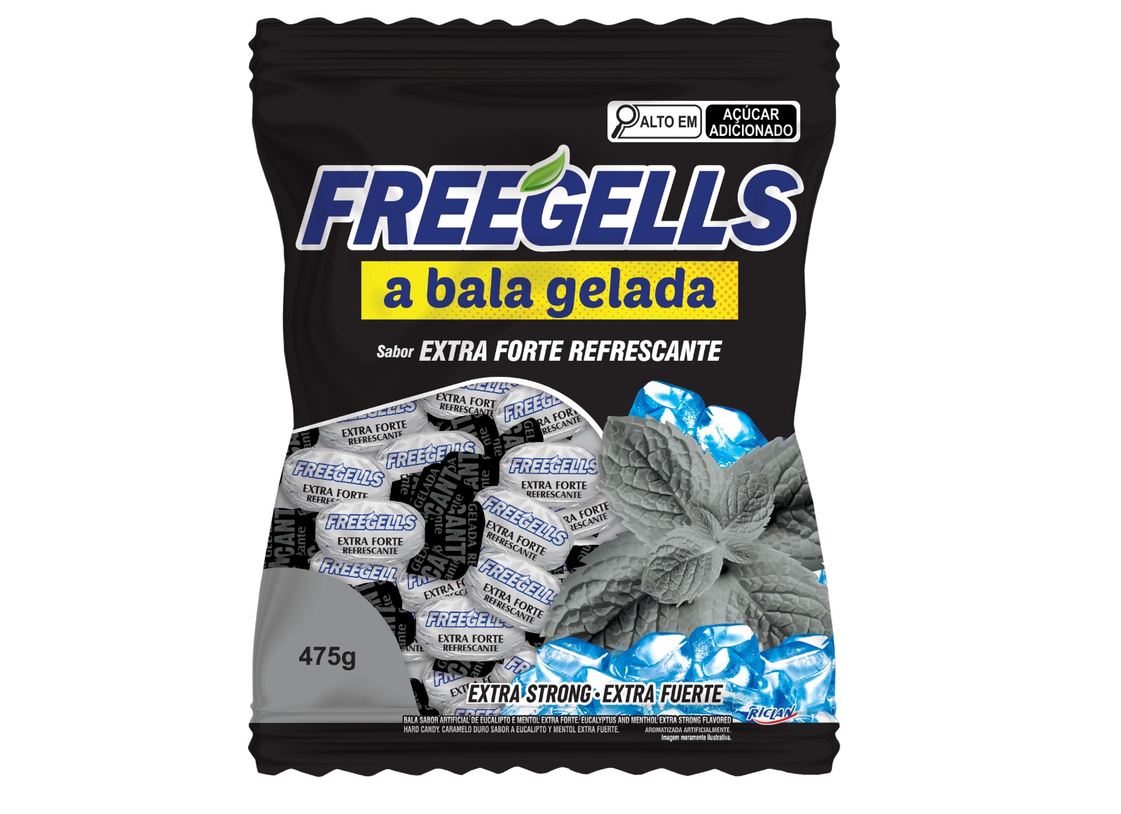 BALA FREEGELLS EXTRA FORTE 475 G