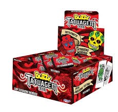 CHICLETE BUZZY TATTOO TRIBAL FRUTTI 360G