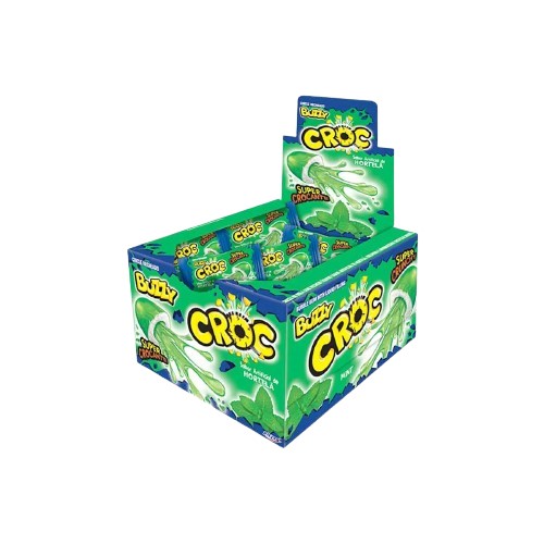 CHICLETE BUZZY CROC HORTELA 172G
