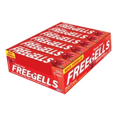 DROPS FREEGELLS PLAY CEREJA 27,9 G