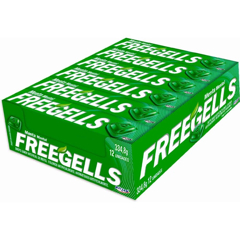 DROPS FREEGELLS PLAY MENTA 27,9 G