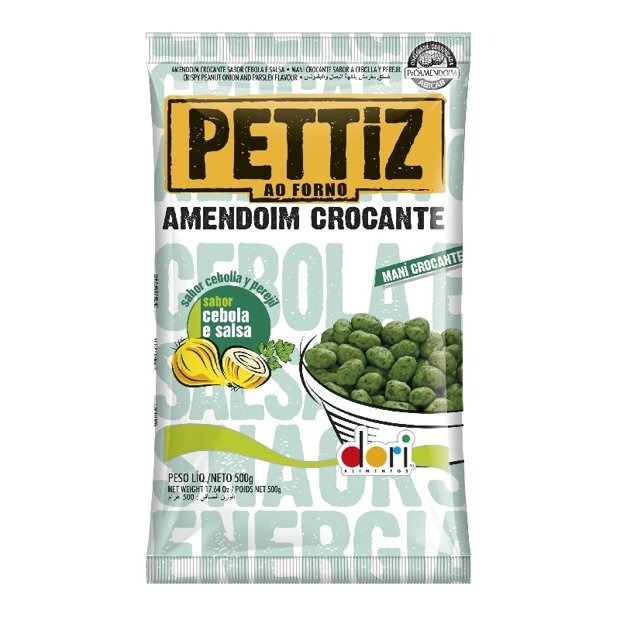 AMENDOIM PETTIZ CEB/SALSA DORI 500 G