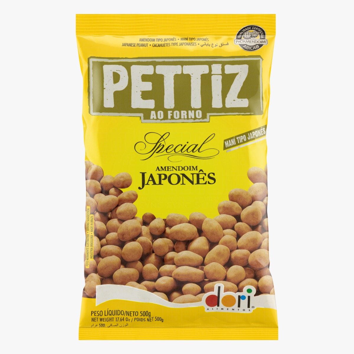 AMENDOIM PETTIZ ESPC. JAPONES DORI 500 G