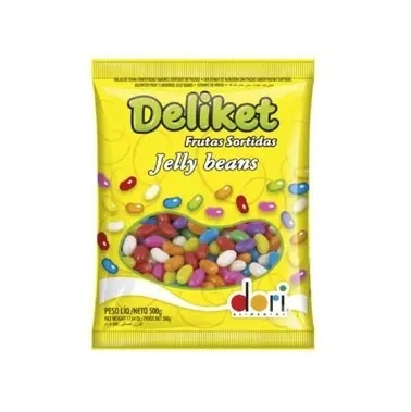 DELIKET FRUTAS CONFEITADO DORI 500 G