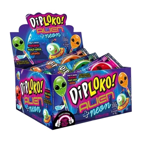 PIRULITO DIP LOKO NEON ALIEN 10G