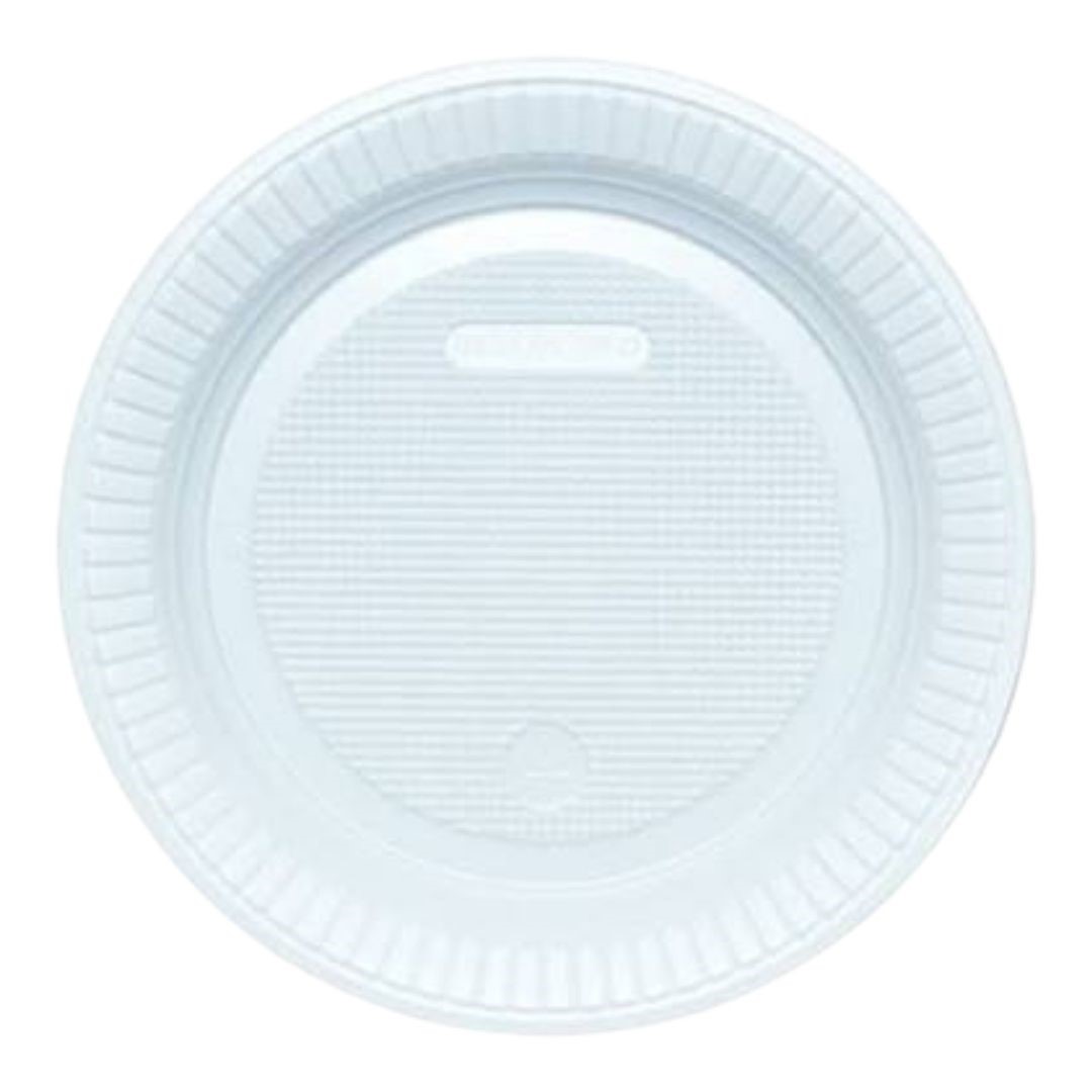 PRATO PLAST. RASO 21 CM BELLO FEST 10UN