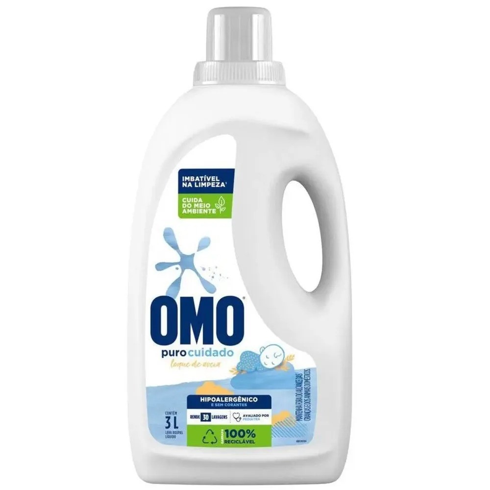 SABAO LIQUIDO 3 L OMO PURO CUIDADO