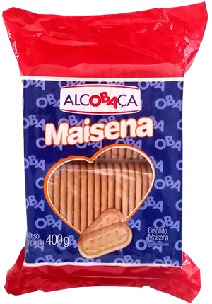 BISCOITO ALCOBACA 400 G MAISENA