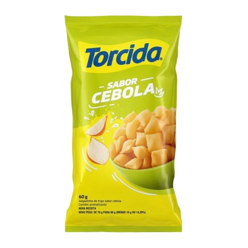 SALGADINHO TORCIDA 60 G CEBOLA