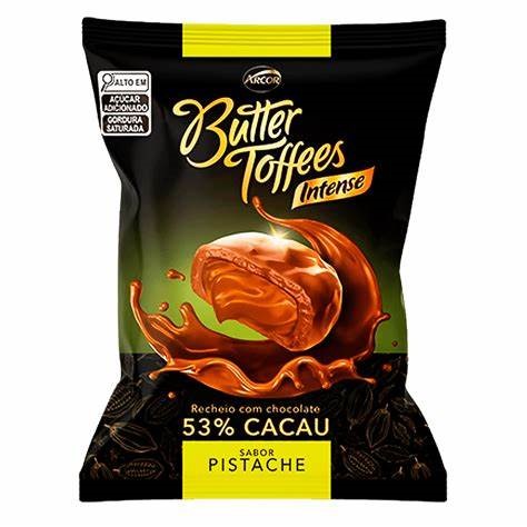 BALA ARCOR BUTTER TOFFEES 53 PISTA 400G