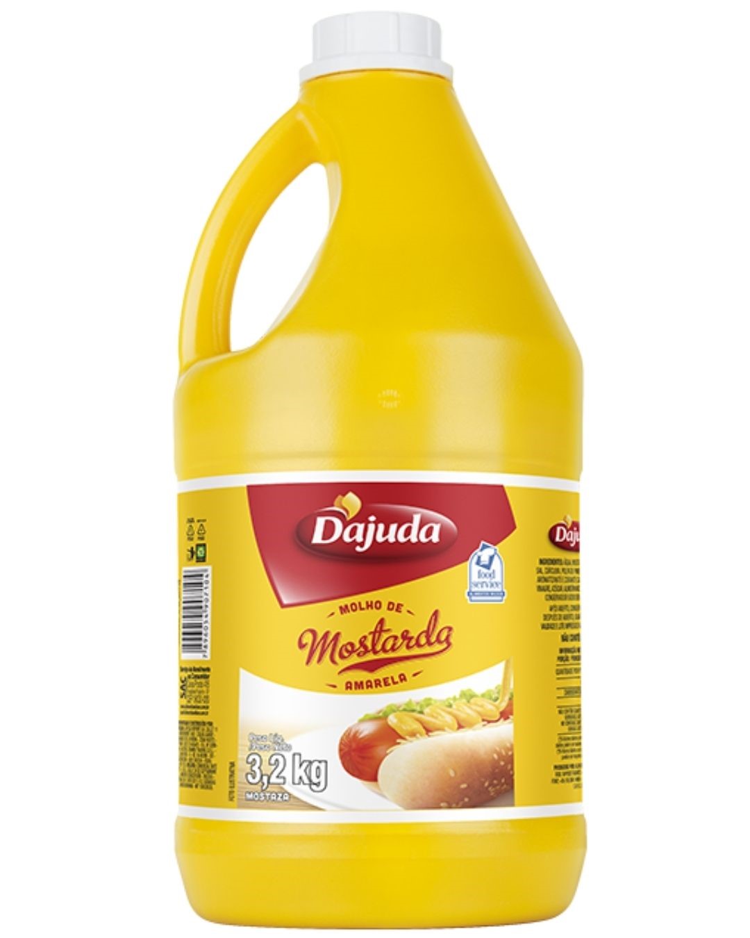 MOSTARDA 3,2 KG DAJUDA