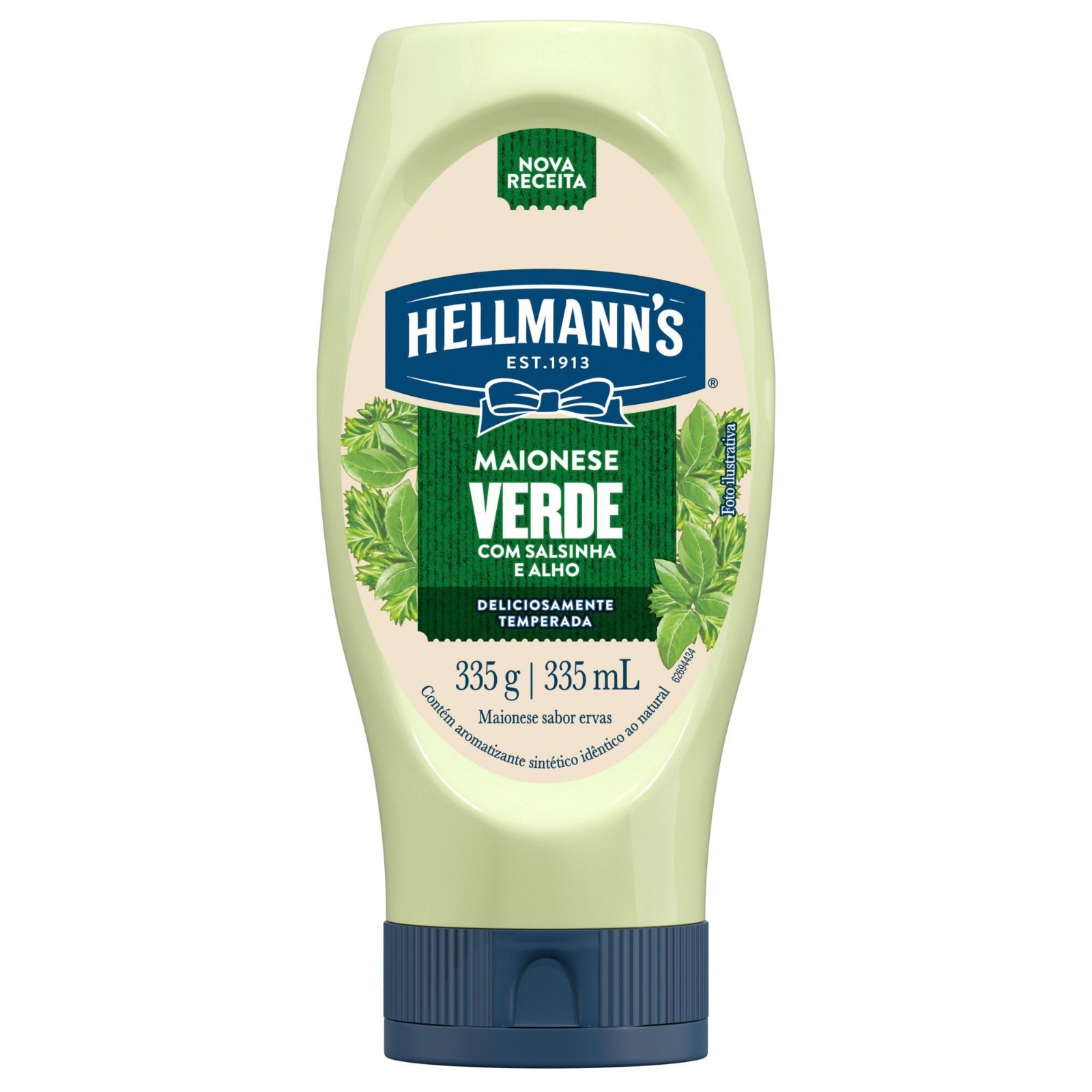 MAIONESE HELLMANNS 335G VERDE 