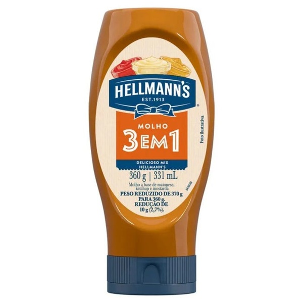 MOLHO HELLMANNS 3 EM 1 360G