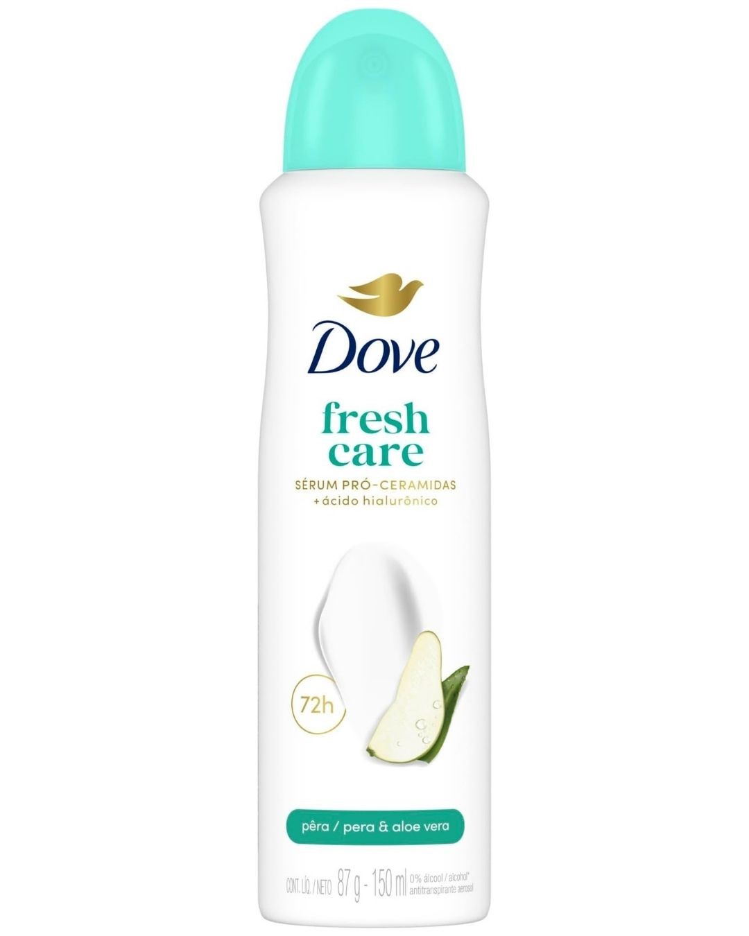 DESOD DOVE AERO 150ML FEM GO FRESH PERA