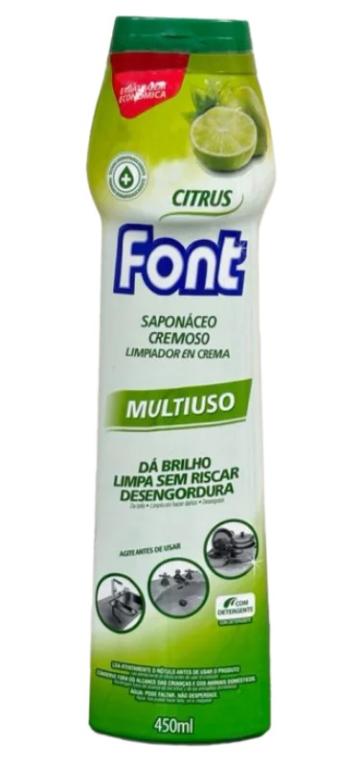 SAPONACEO CREMOSO FONT CITRUS 450 ML