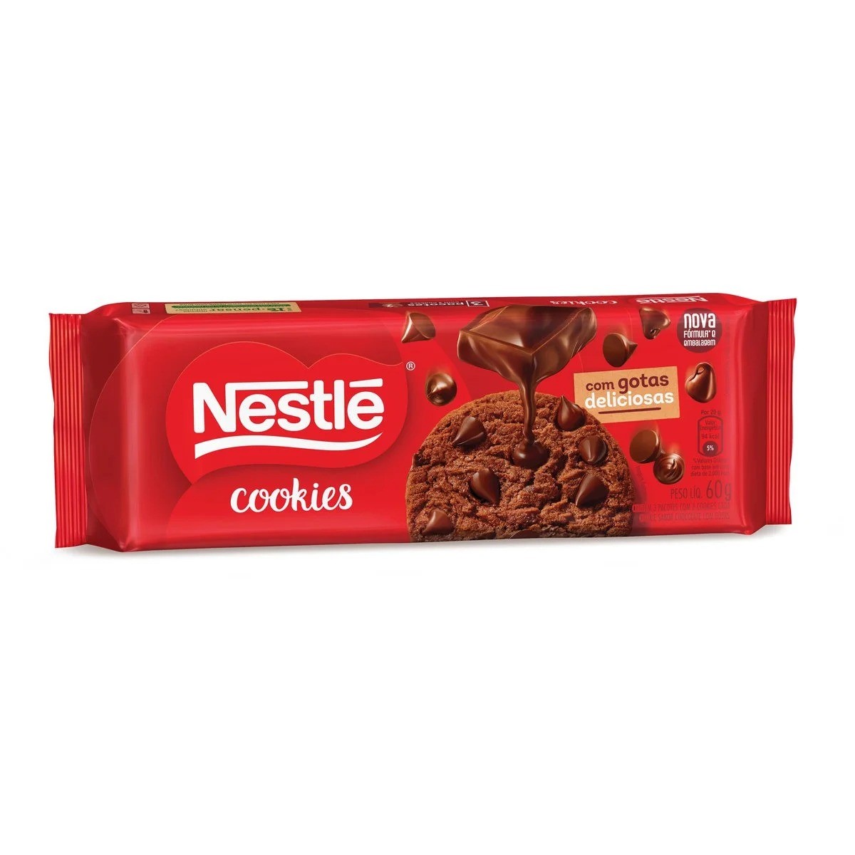 COOKIE CLASSIC CHOC GOTAS CHOC 60G