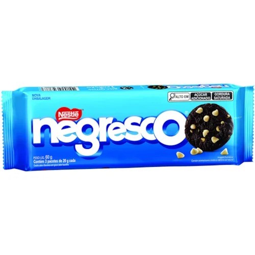 COOKIE NEGRESCO CHOC GOTAS BAUN 60 G