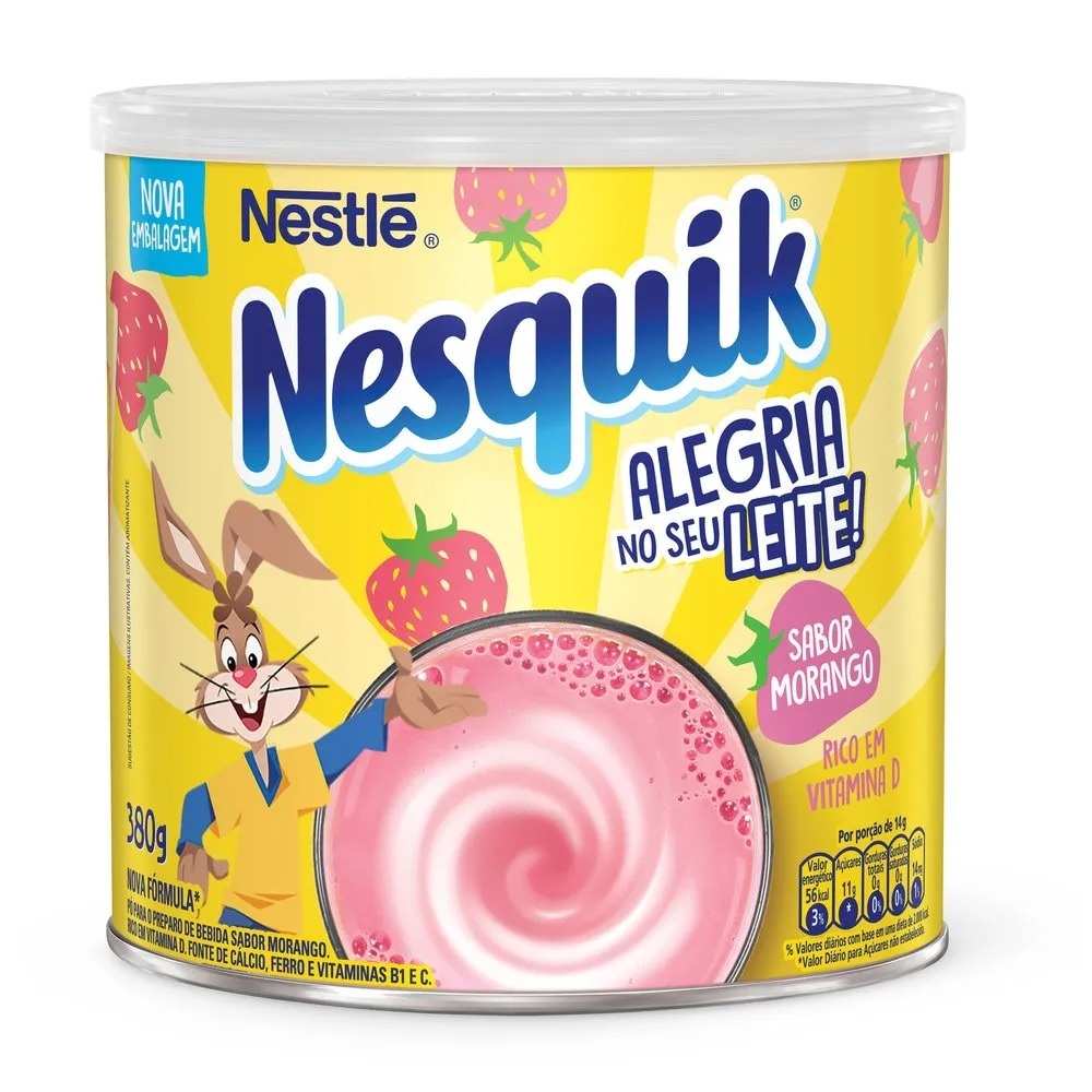 NESQUIK MORANGO 380 G