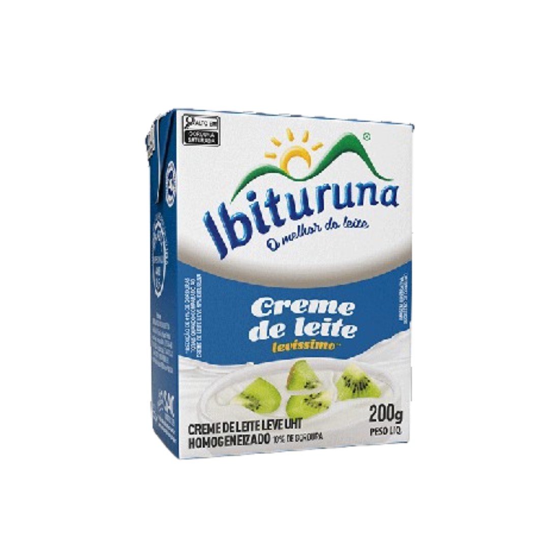 CREME DE LEITE LEVISSIMO 200G IBITURUNA