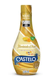 MOLHO SALADA MOSTARD MEL 236 ML CASTELO