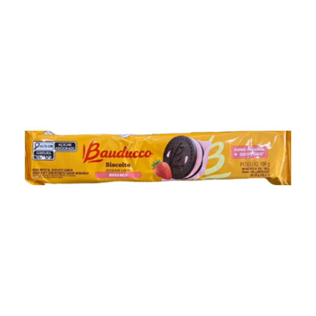 BA BISCOITO BAUDUCCO RECHE MORANGO 108G