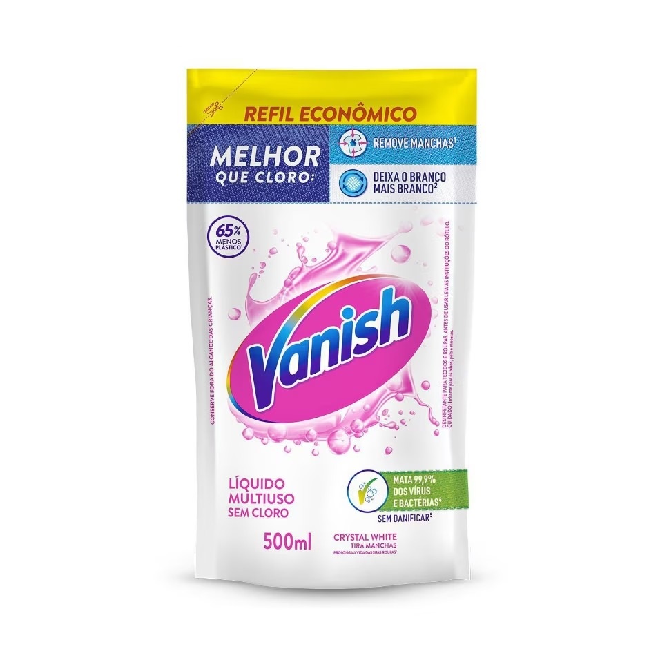 TIRA MANCHA VANISH WHITE 500 ML REFIL