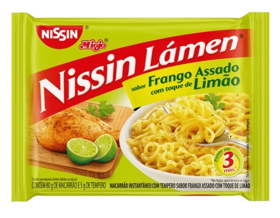 MACARRAO INST. 85 G NISSIN FRANGO LIMAO