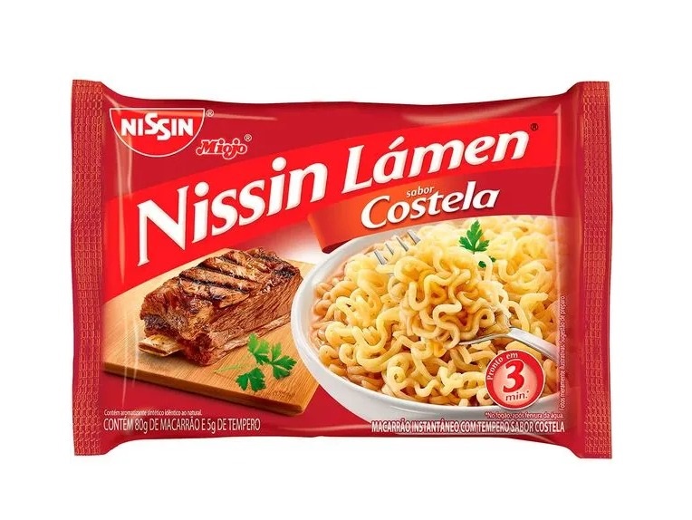 MACARRAO INST. 85 G NISSIN COSTELA