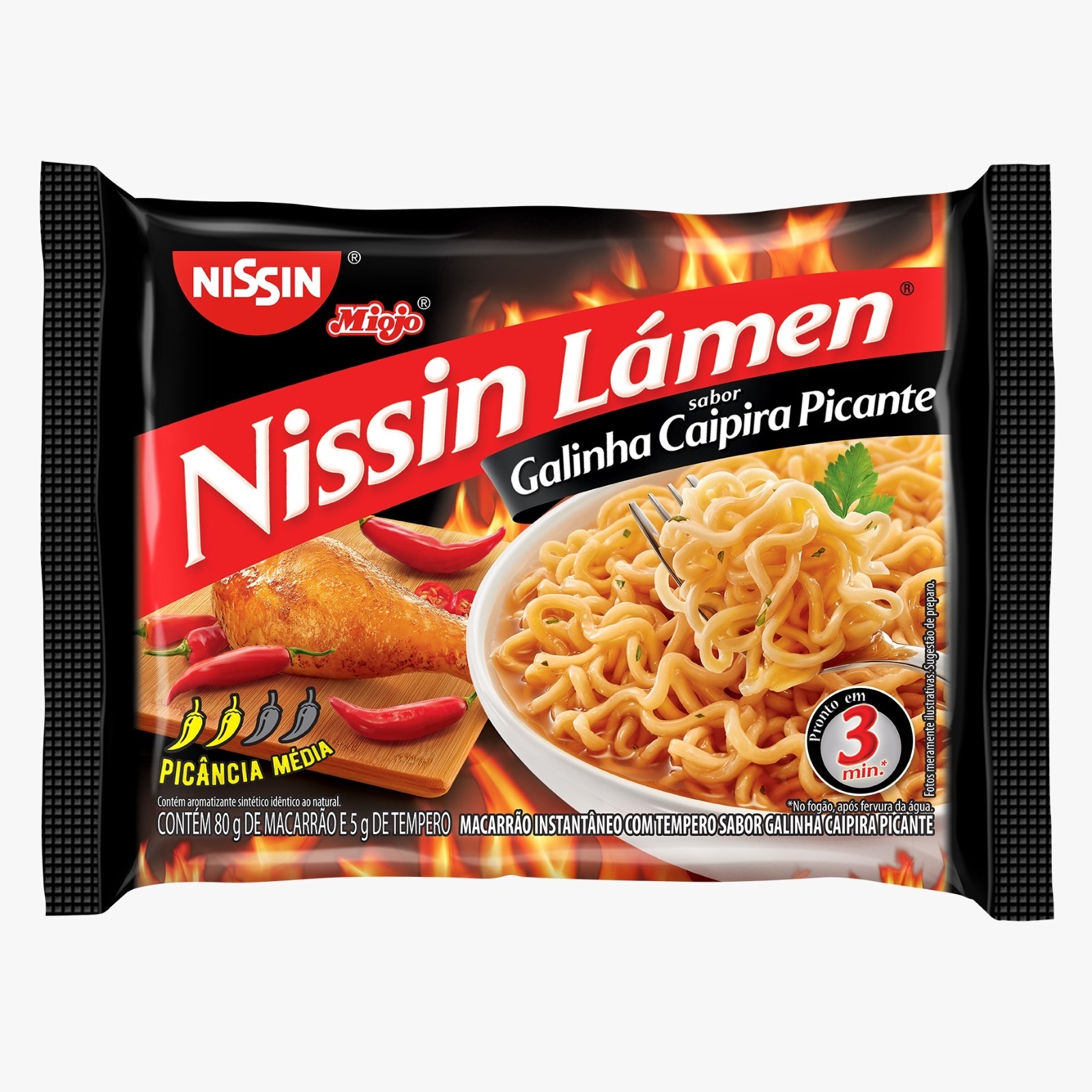 MACARRAO INST. 85 G NISSIN GAL CAIP PIC