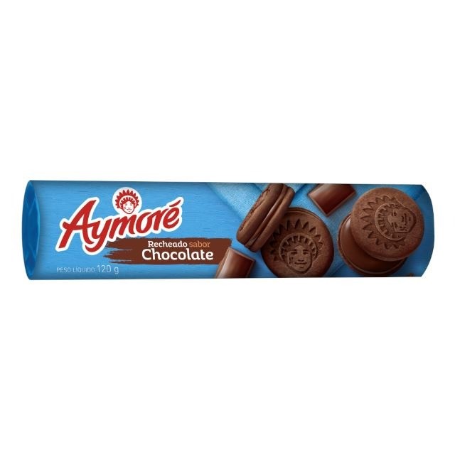 BISCOITO AYMORE 120 G CHOCOLATE
