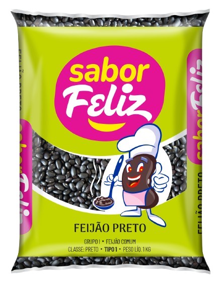 FEIJAO PRETO SABOR FELIZ 1KG COMBRASIL