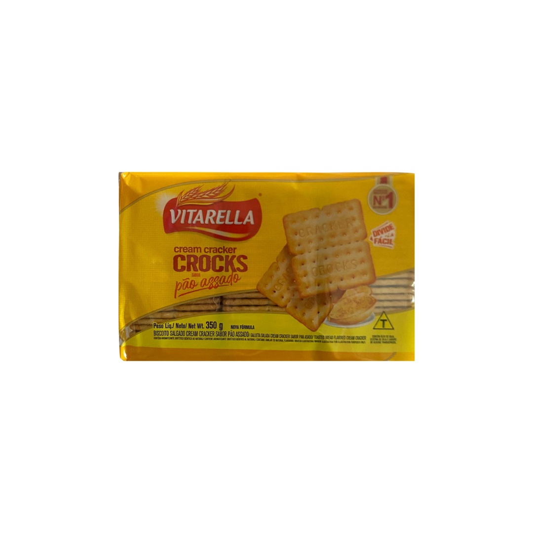 VT BISCOITO CRACK CROCK PÃO ASSADO 350G