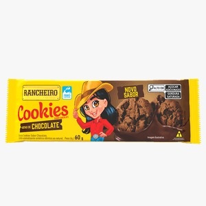 RA COOKIES RANCHEIRO CHOCO 60G