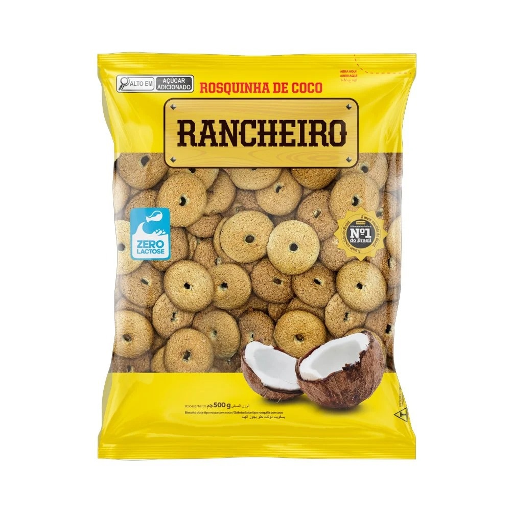 RA ROSCA RANCHEIRO COCO 500G
