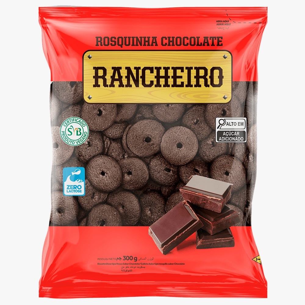 RA ROSCA RANCHEIRO CHOCOLATE 300 G
