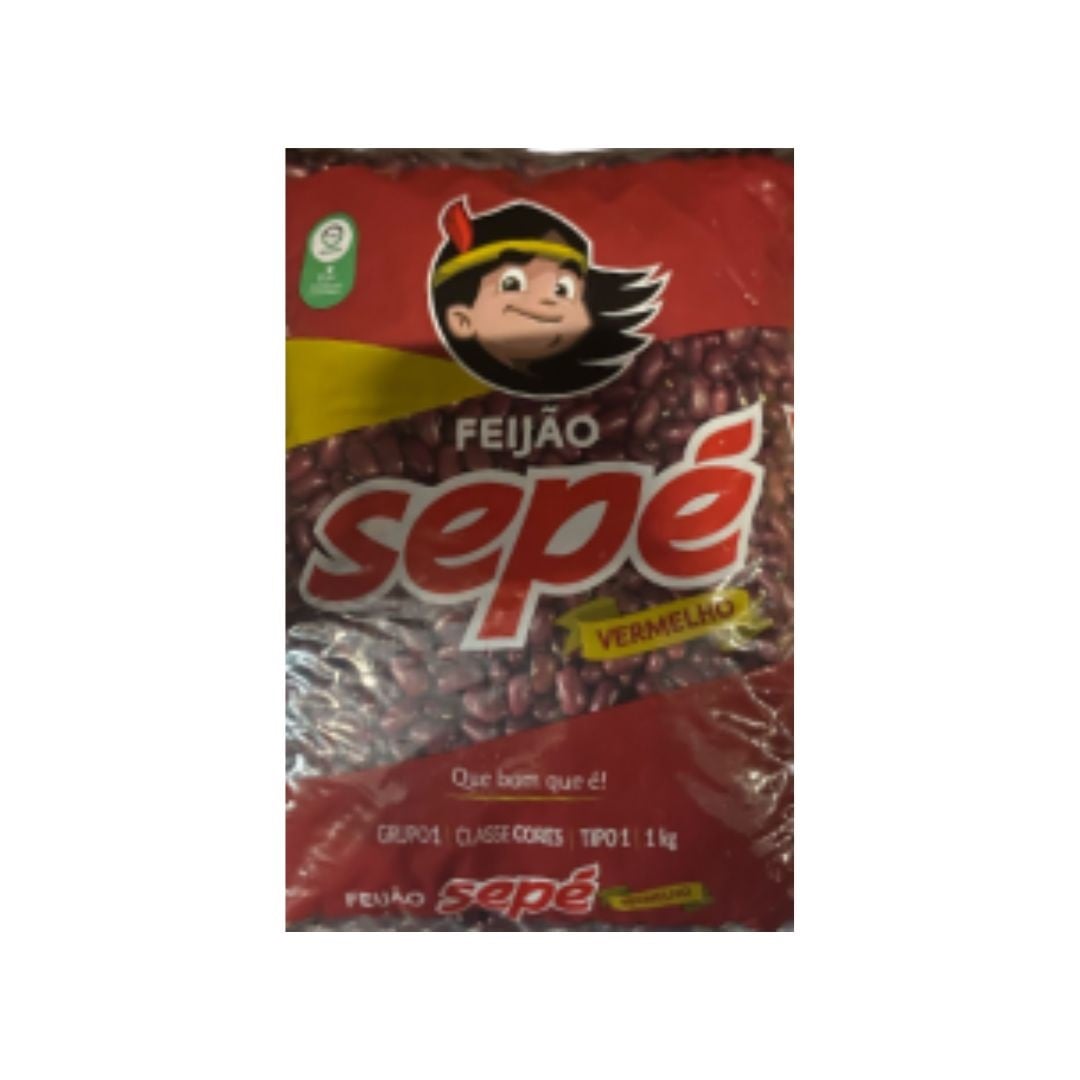 FEIJAO TIPO 1 SEPE 1KG VERMELHO