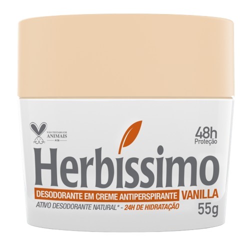 DESOD HERBISSIMO CREME VANILA 55 G