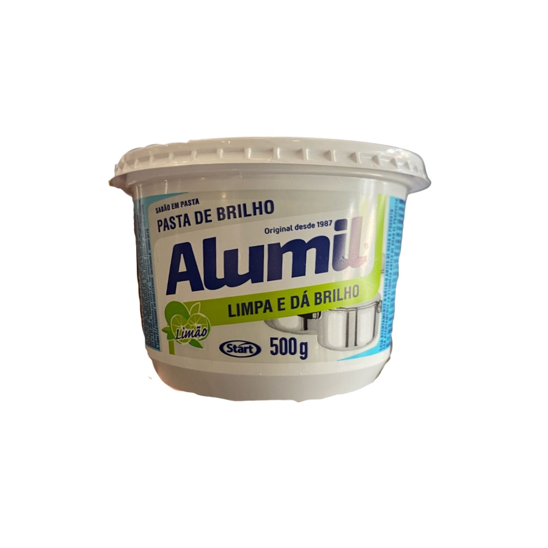 PASTA DE BRILHO ALUMIL LIMAO 500G