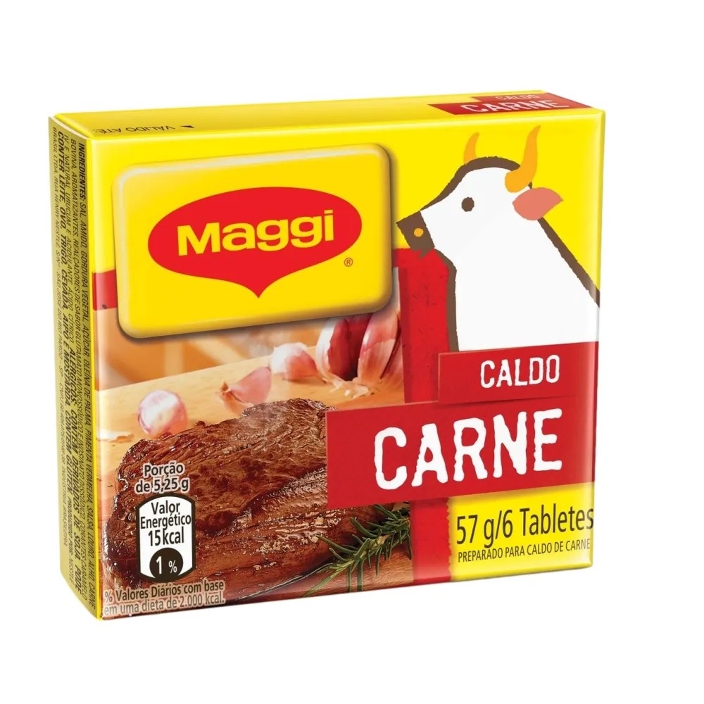 CALDO MAGGI 57G CARNE