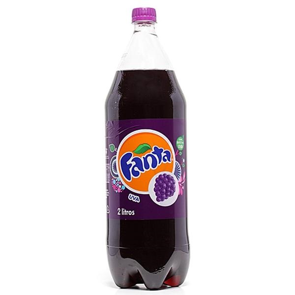 REFRIGERANTE FANTA 2 L UVA
