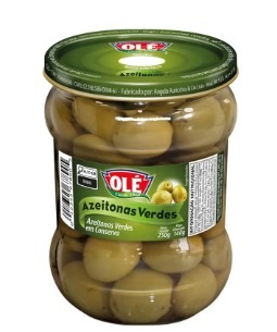 AZEITONA VERDE VIDRO 140G OLÉ