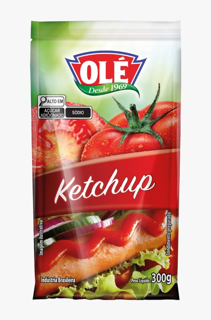 CATCHUP SACHE 300G OLÉ