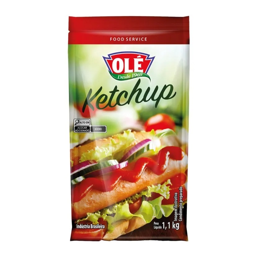 CATCHUP SACHE 1.100G OLÉ