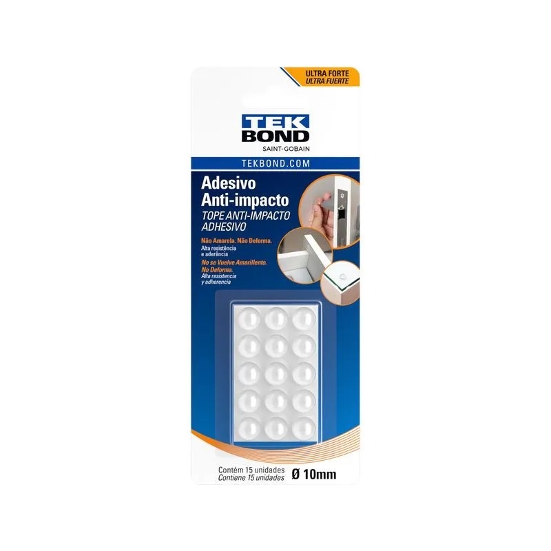TB ANTI IMPACTO TEKB 10MM CART 15UN