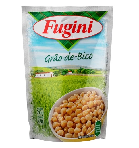 GRÃO DE BICO SACHÊ 170G FUGINI
