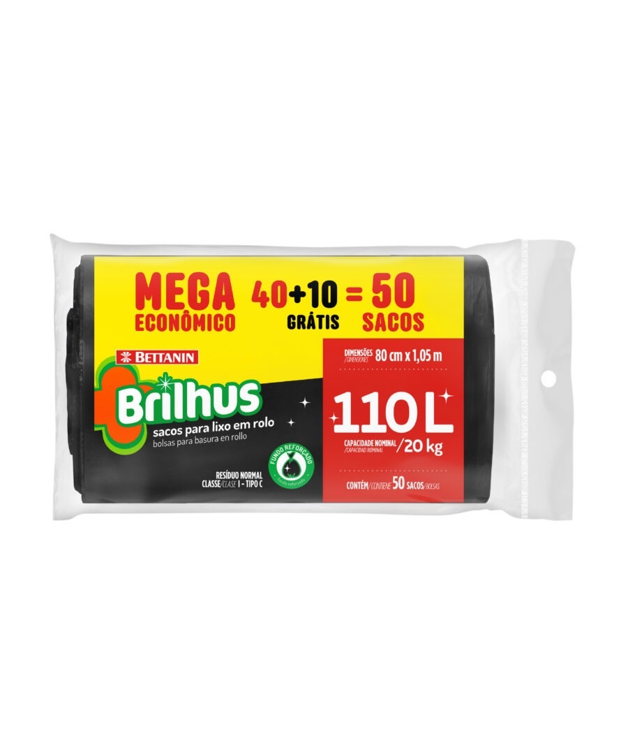 BT SACO LX ROLO BRILHUS MEGA 110L BT2095