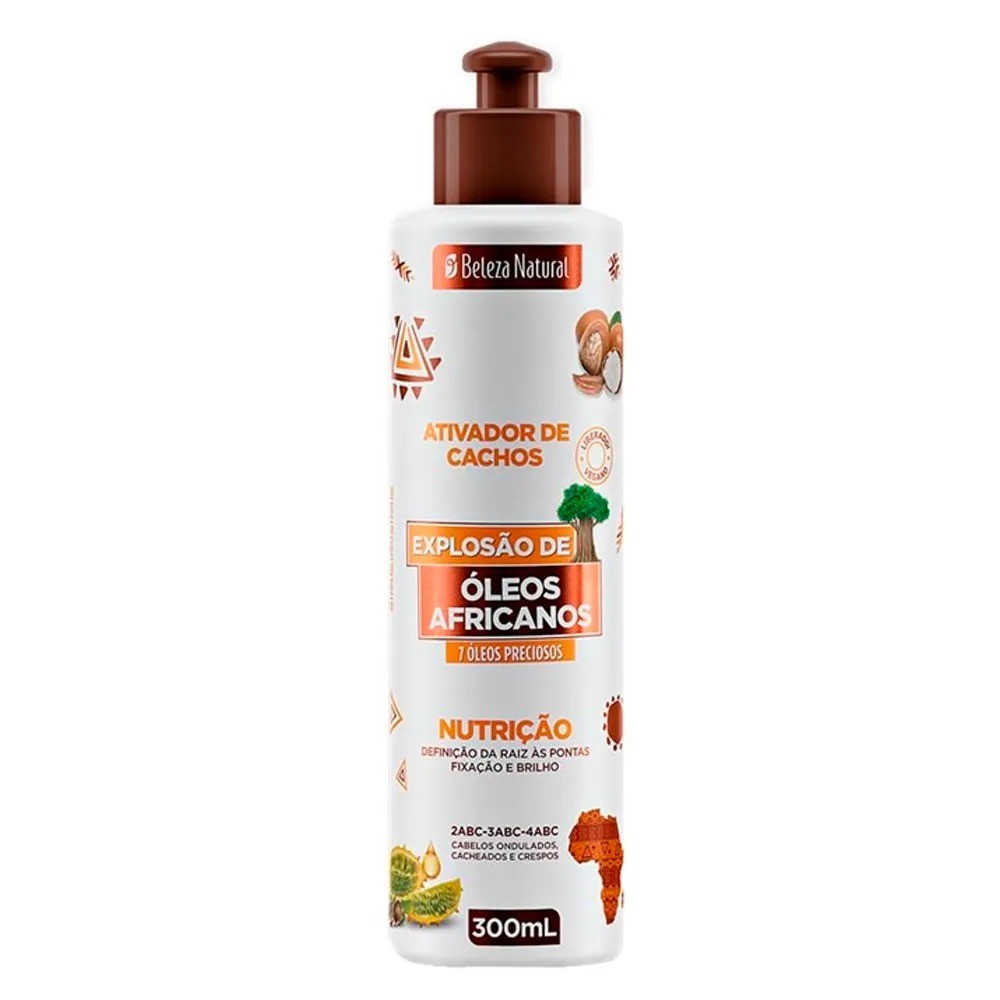ATIV. CACHOS BELEZA NAT OLEOS AFR 300ML